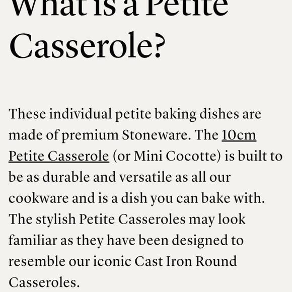 Le Creuset 10cm Petit Round Cocotte- Carmin - Picture 8 of 13